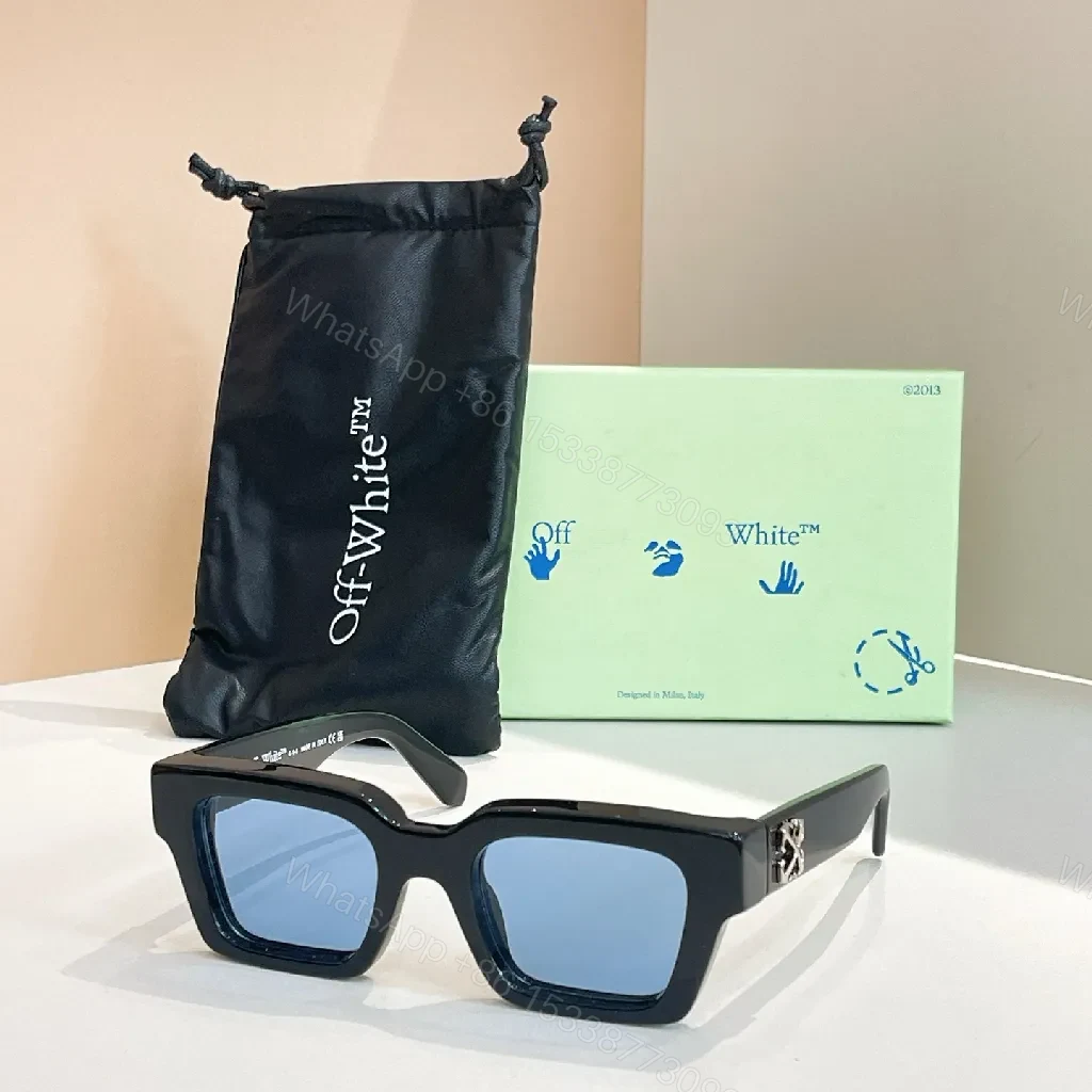 View 7 of Oversized Black Acetate Sunglasses with Premium Comfort