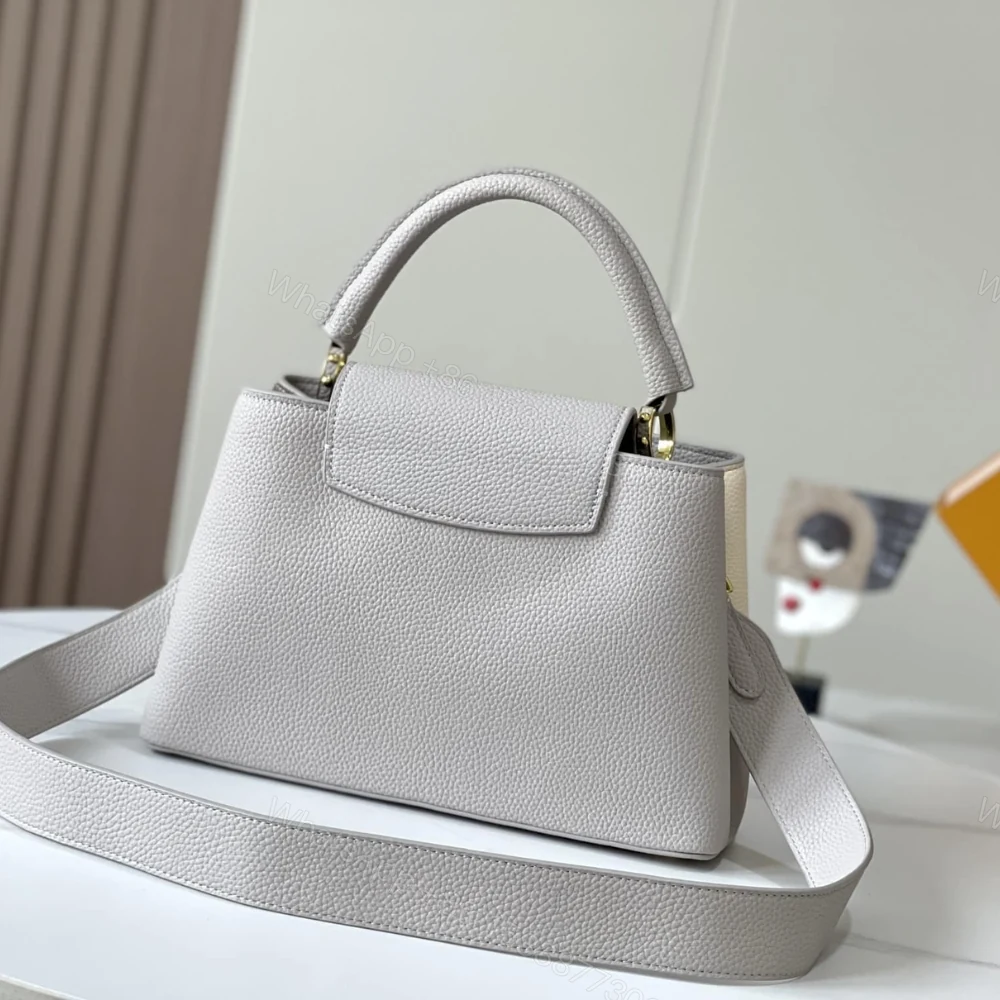 View 4 of Louis Vuitton Capucines BB Gray 27Cm M59699