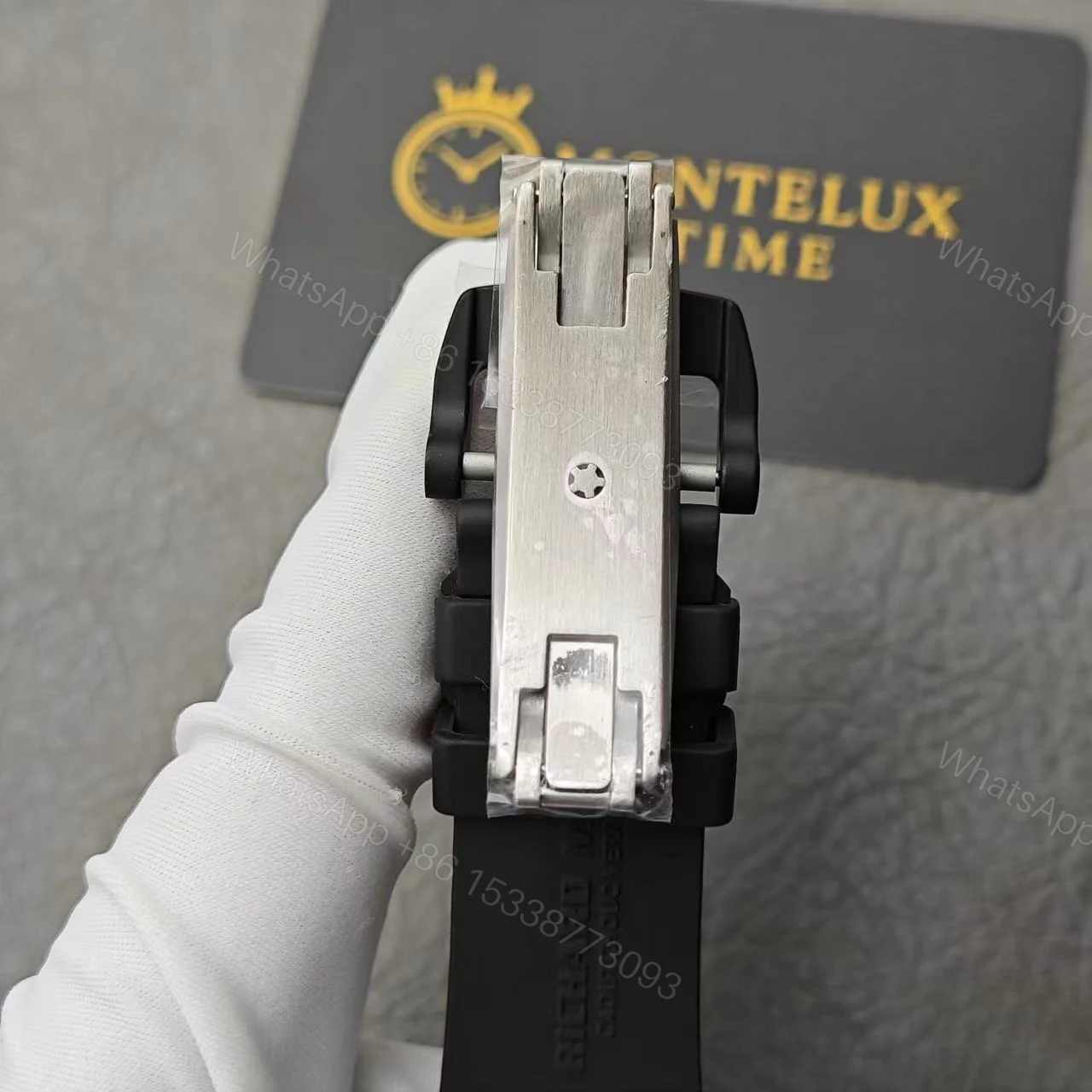 View 12 of Replica Richard Mille RM35-02 Black Carbon Fiber