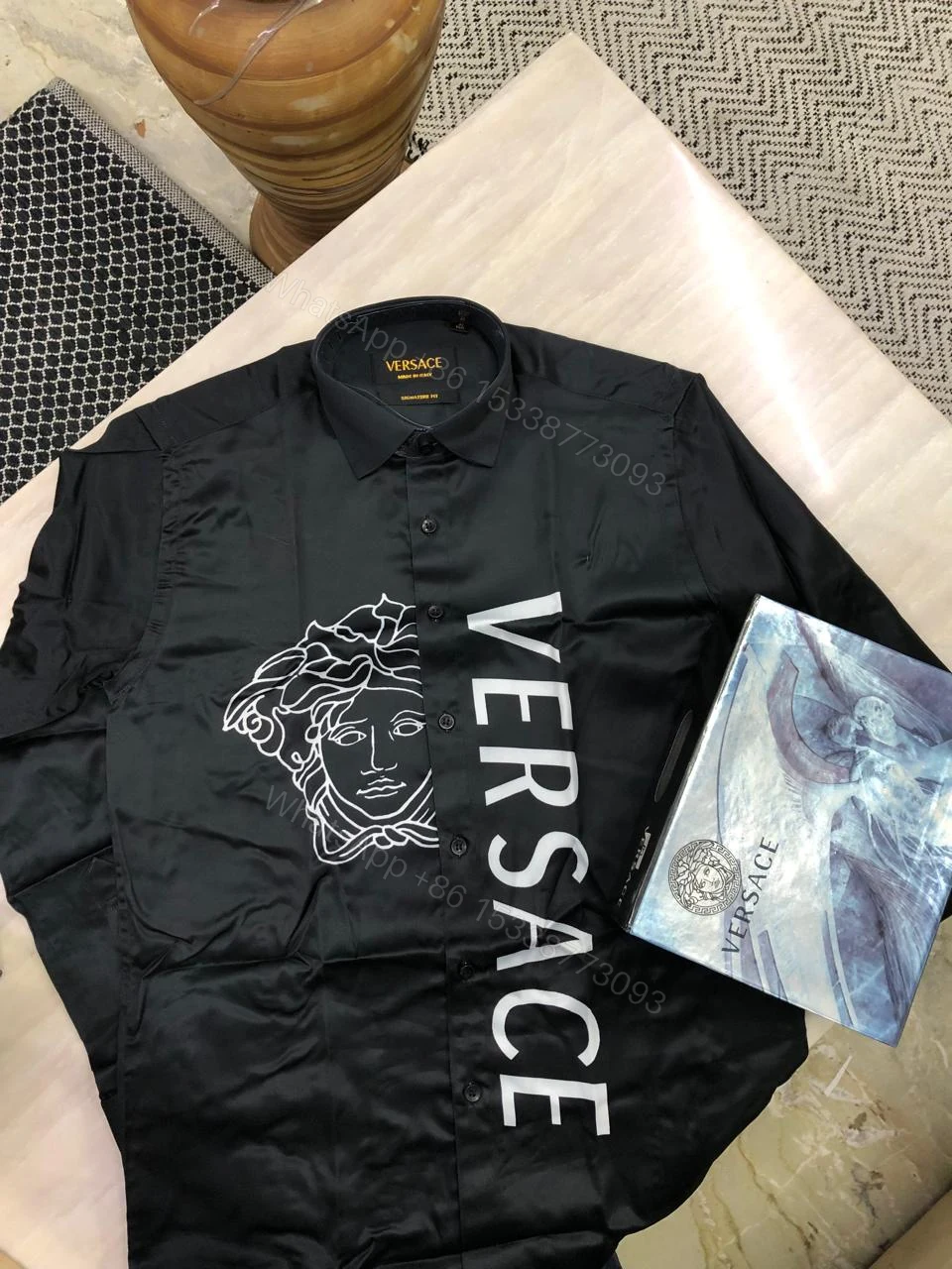 View 3 of FIRST COPY VERSACE IMPORTED COTTON SHIRTS
