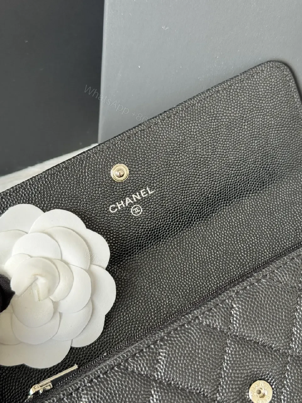 View 5 of Quilted Leather Wallet: Signature CC, Compact, Luxurious