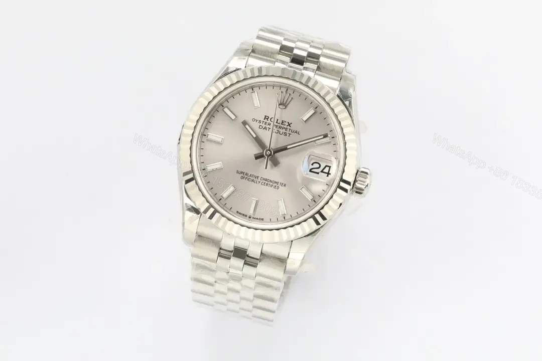 View 3 of Rolex Datejust 31 Stainless Steel Fluted Jubilee Silver 278274-0012