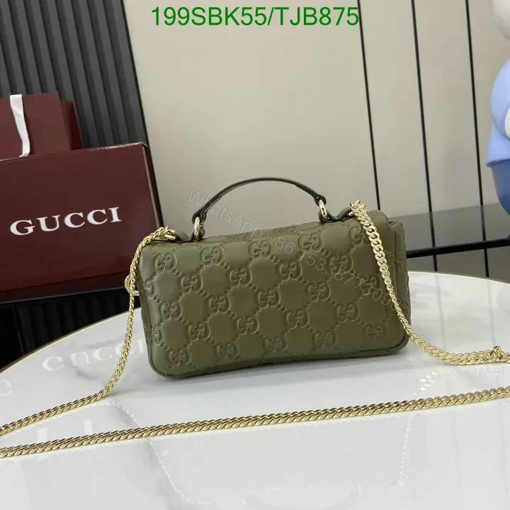 View 89 of Gucci Rosso Ancora Red Leather Mini Top Handle Bag HG258