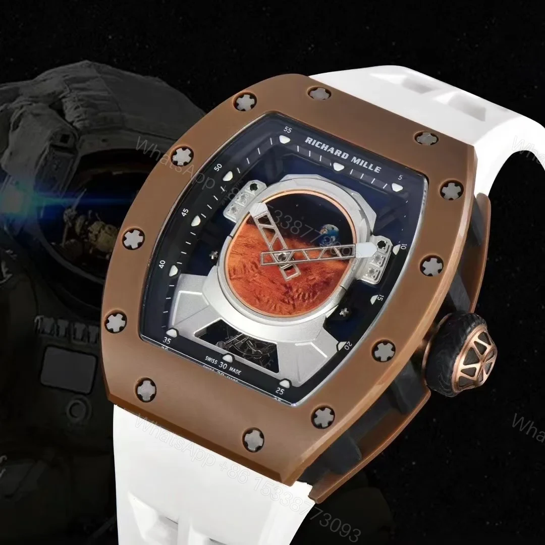 View 3 of Richard Mille RM52-05 Pharrell Williams Mars Mission Tourbillon Watch RM52-MIS