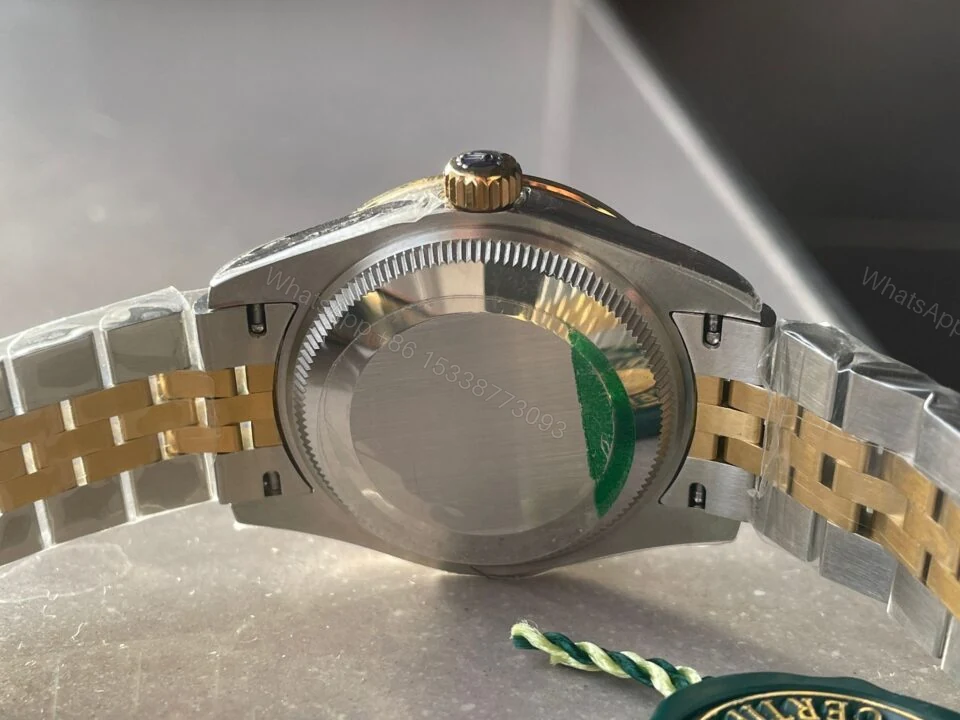 View 9 of Rolex Datejust 31mm 278273 YG/SS White Dial Diamond Bezel