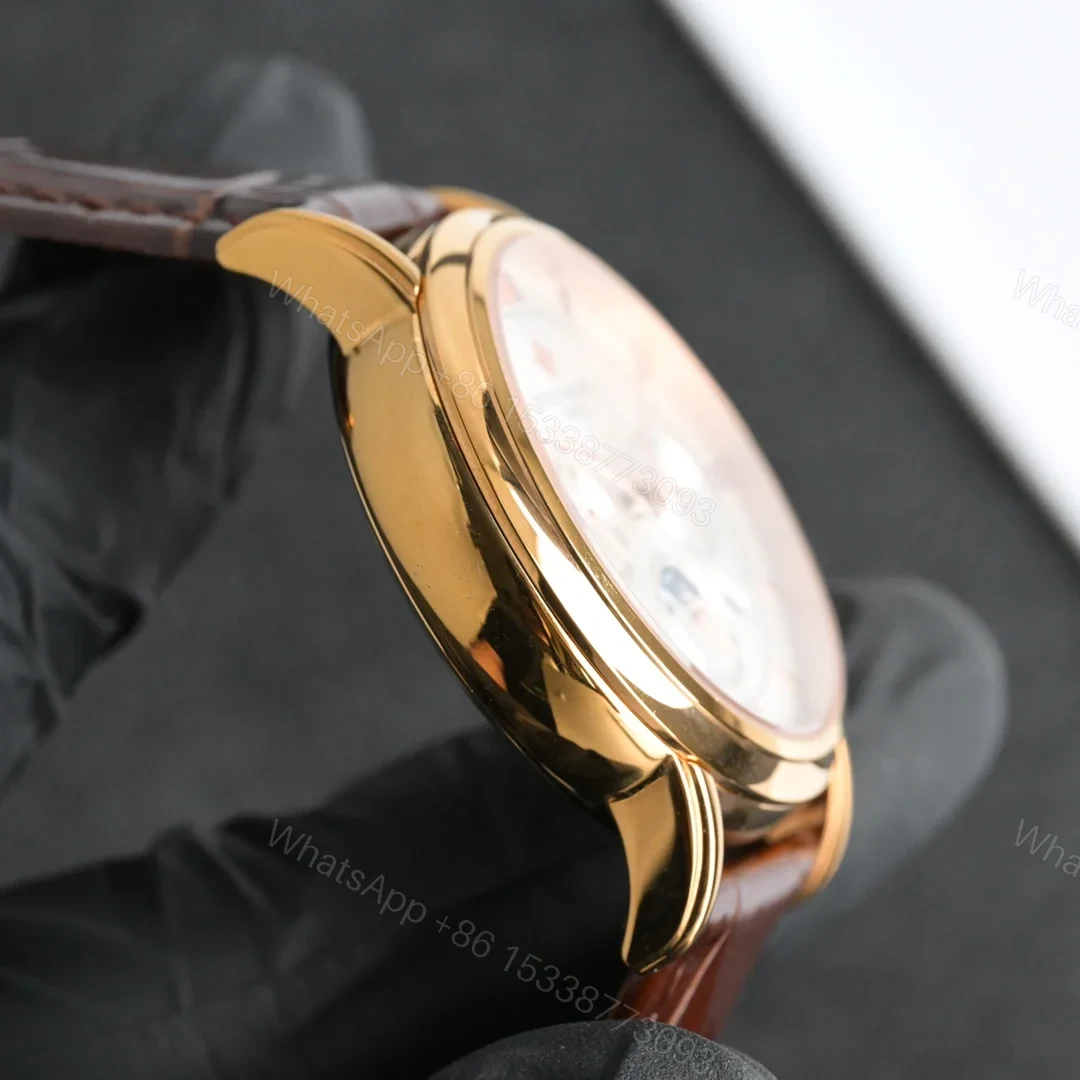 View 6 of Patek Philippe Perpetual Calendar Chronograph 5270 Yellow Gold Silver 5270J-001