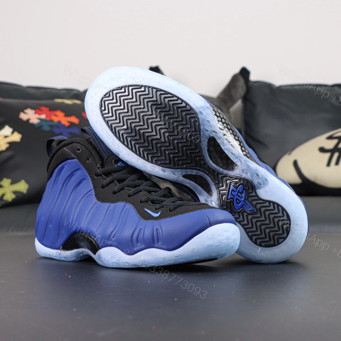 View 3 of Foamposite One “Deep Royal”