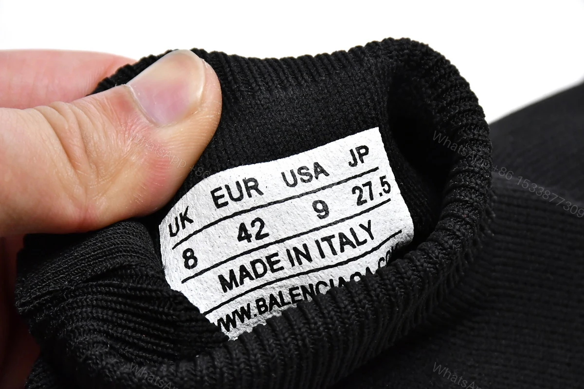 View 5 of Balenciaga Speed Black(green letter)