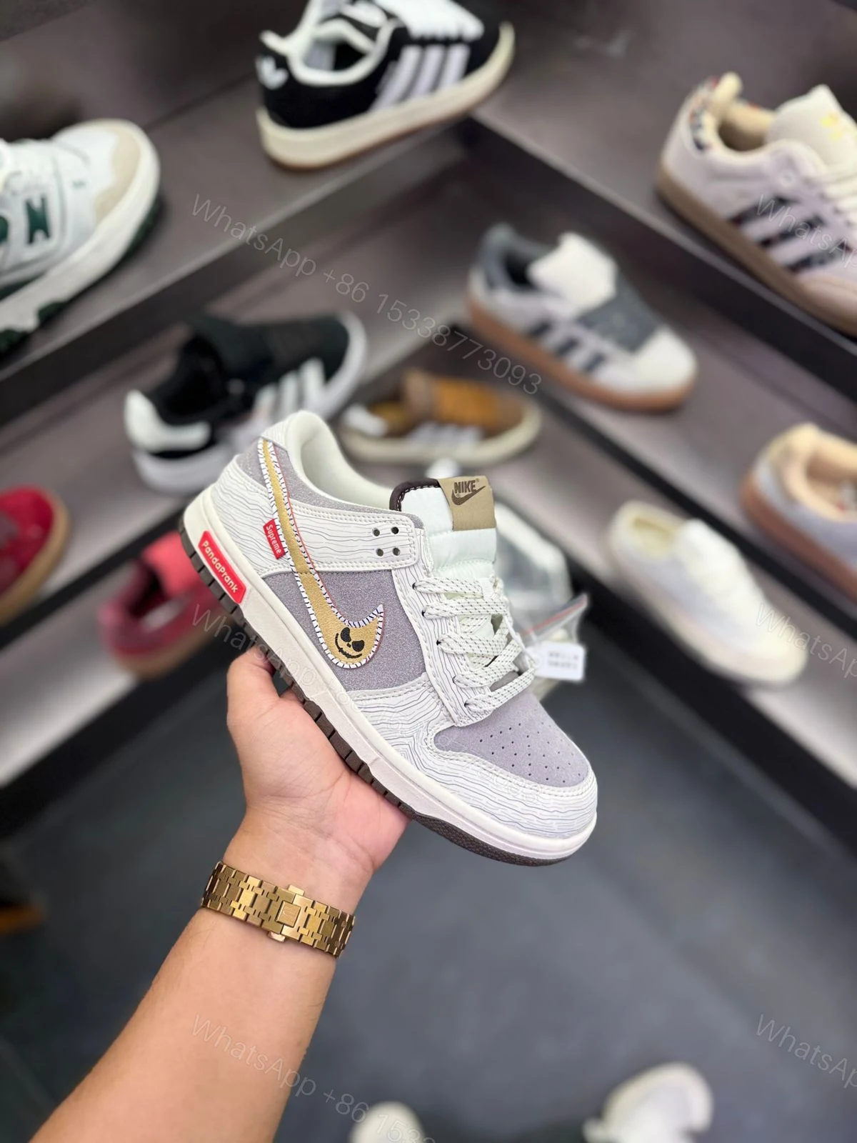 View 7 of FIRST COPY NIKE SB DUNK PANDAPRANK WHITE 2025