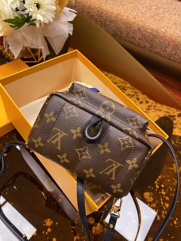 View 3 of Monogram Canvas Backpack â€” Luxe Everyday Carry