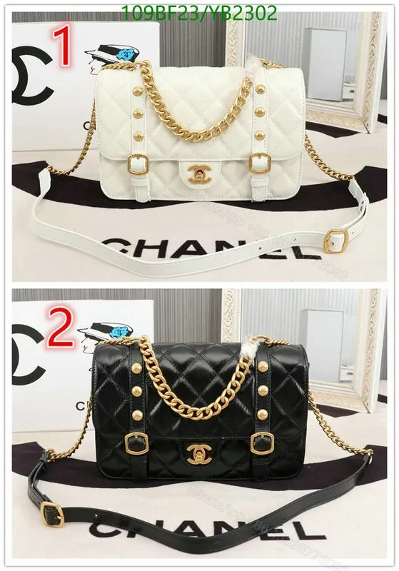 View 2 of Chanel Flap Bag 31 Rue Cambon – Aged Calfskin in Black