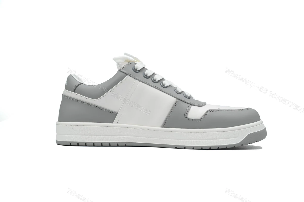 View 5 of Prada Downtown Low Sneakers Grey White