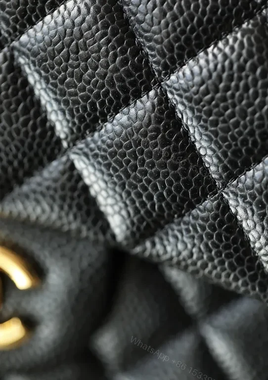 View 6 of Chic Quilted Lambskin Flap Bag: Gold Chain Luxury