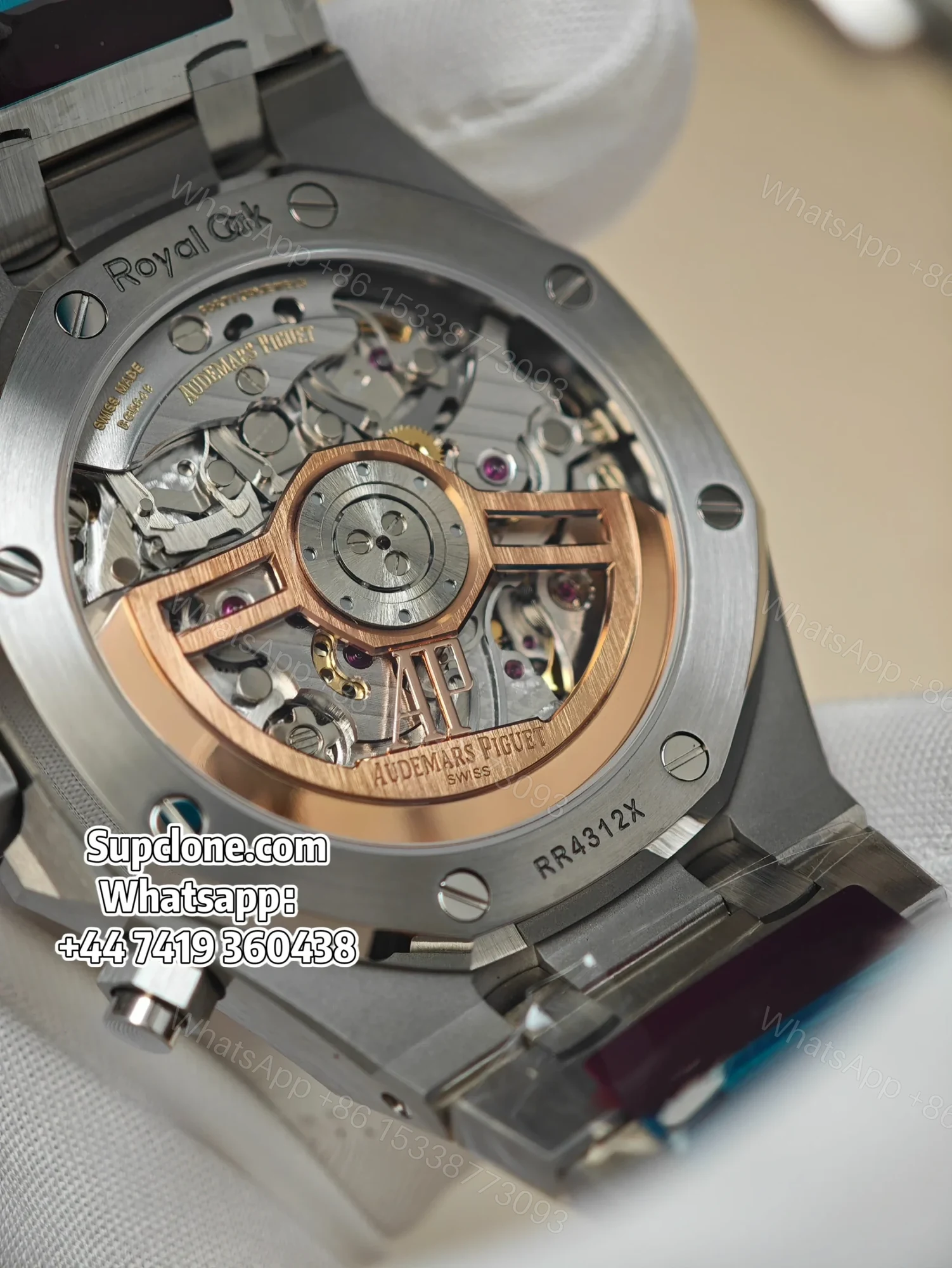 View 25 of Audemars Piguet Super Clone Royal Oak Black Dial 26240 Chronograph 41mm