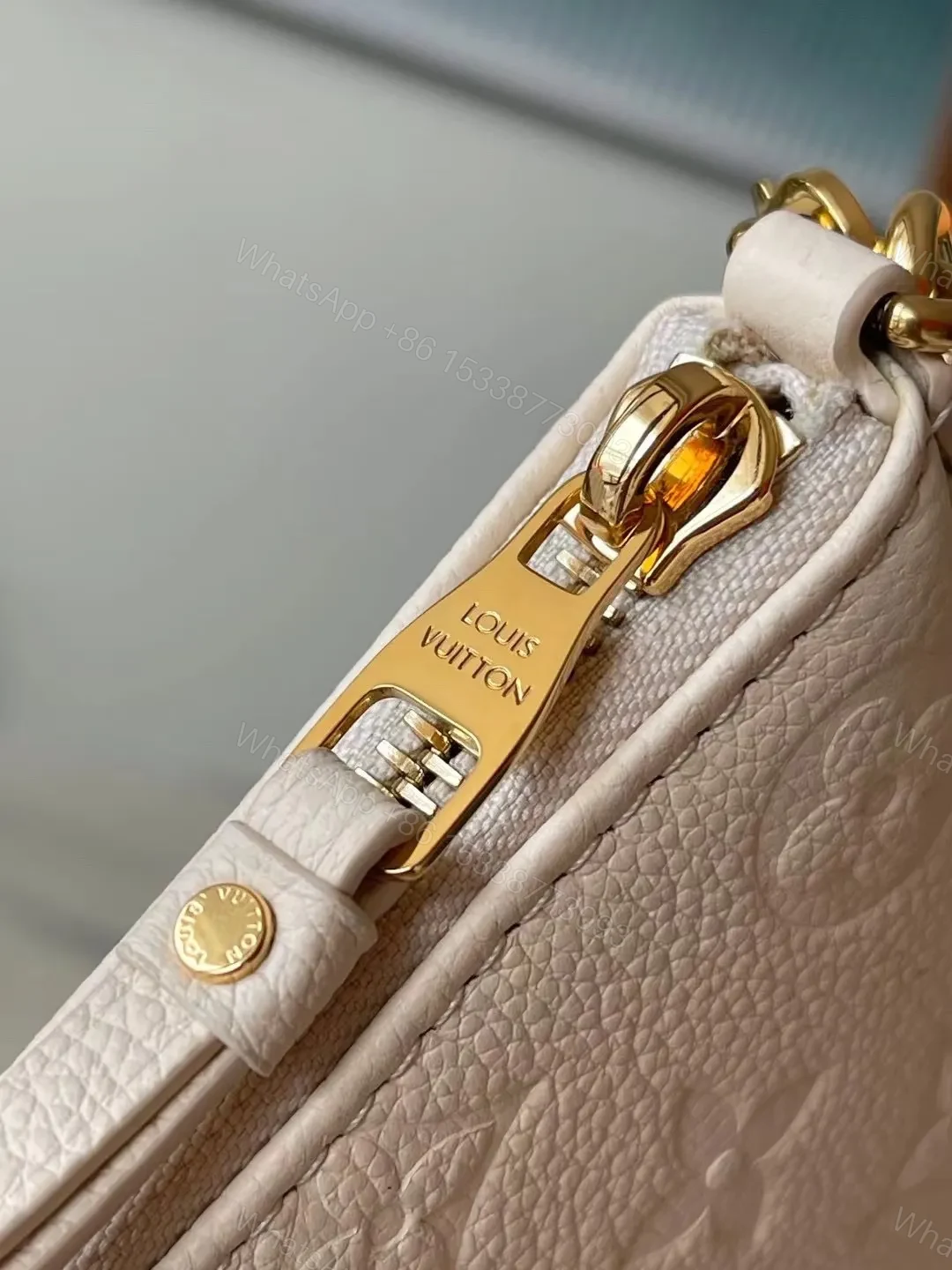 View 4 of Louis Vuitton LV Easy Pouch On Strap Handbags White Milk 19×11.5x3cm
