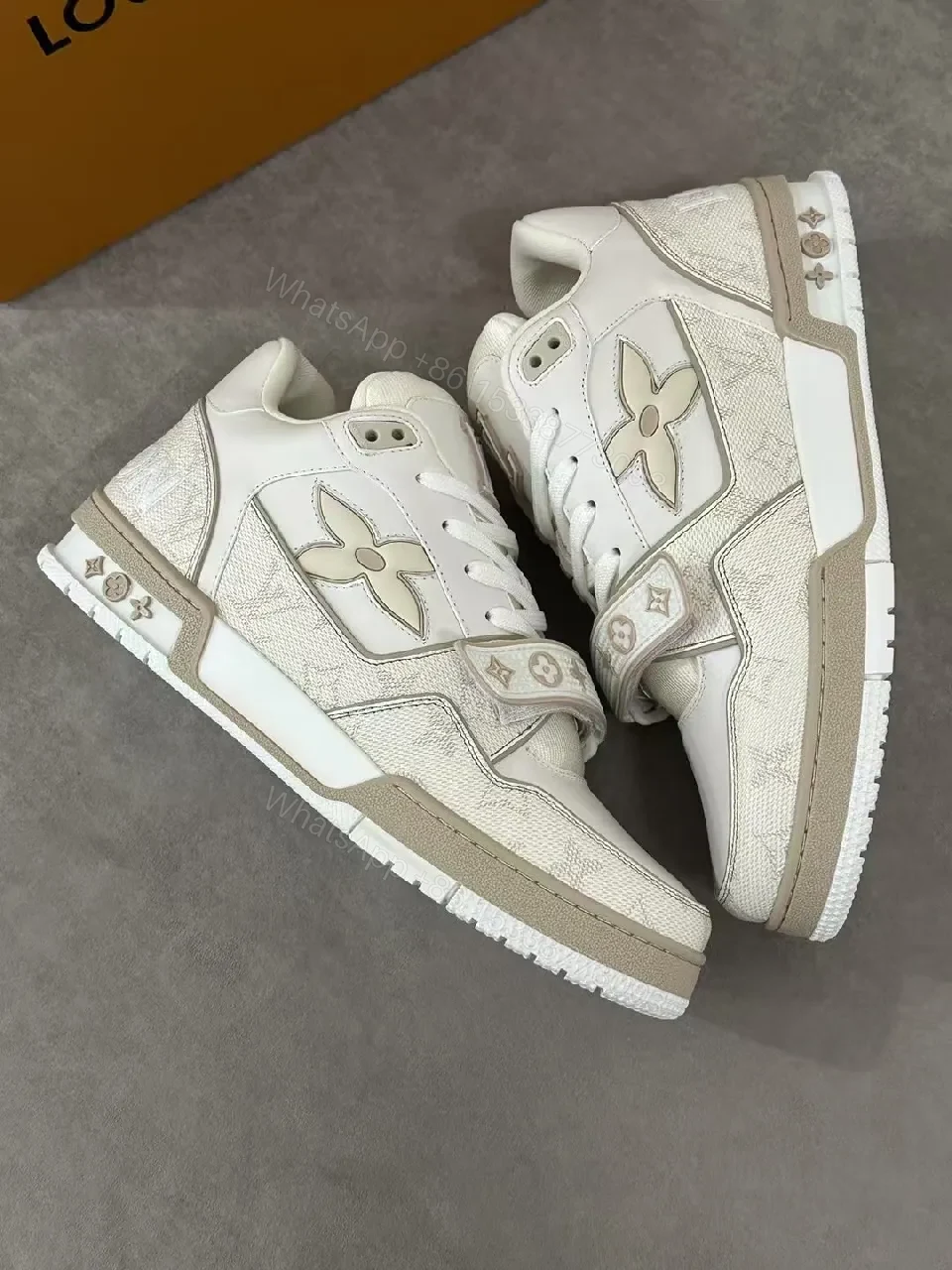 View 4 of Premium White Sneaker: Subtle Designer Detailing, All-Day Comfort