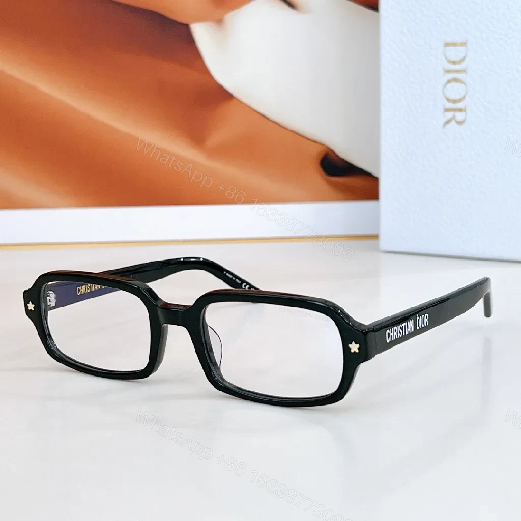 View 6 of Bold Black Acetate Sunglasses – Modern Rectangular, Subtle Luxe