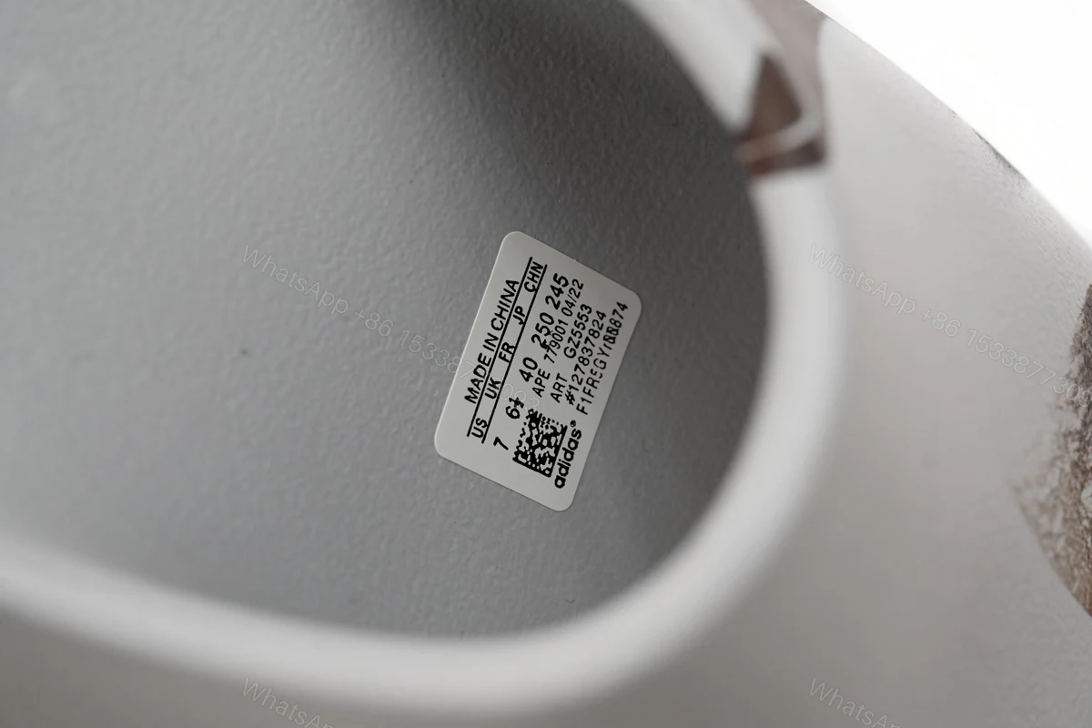 View 8 of Yeezy Slide Enflame Oil Painting White Grey GZ5553