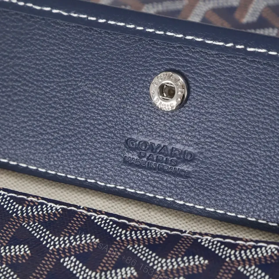 View 16 of 高仿Goyard*STLOUIP3滿印Tote手提袋藍色免檢版小號