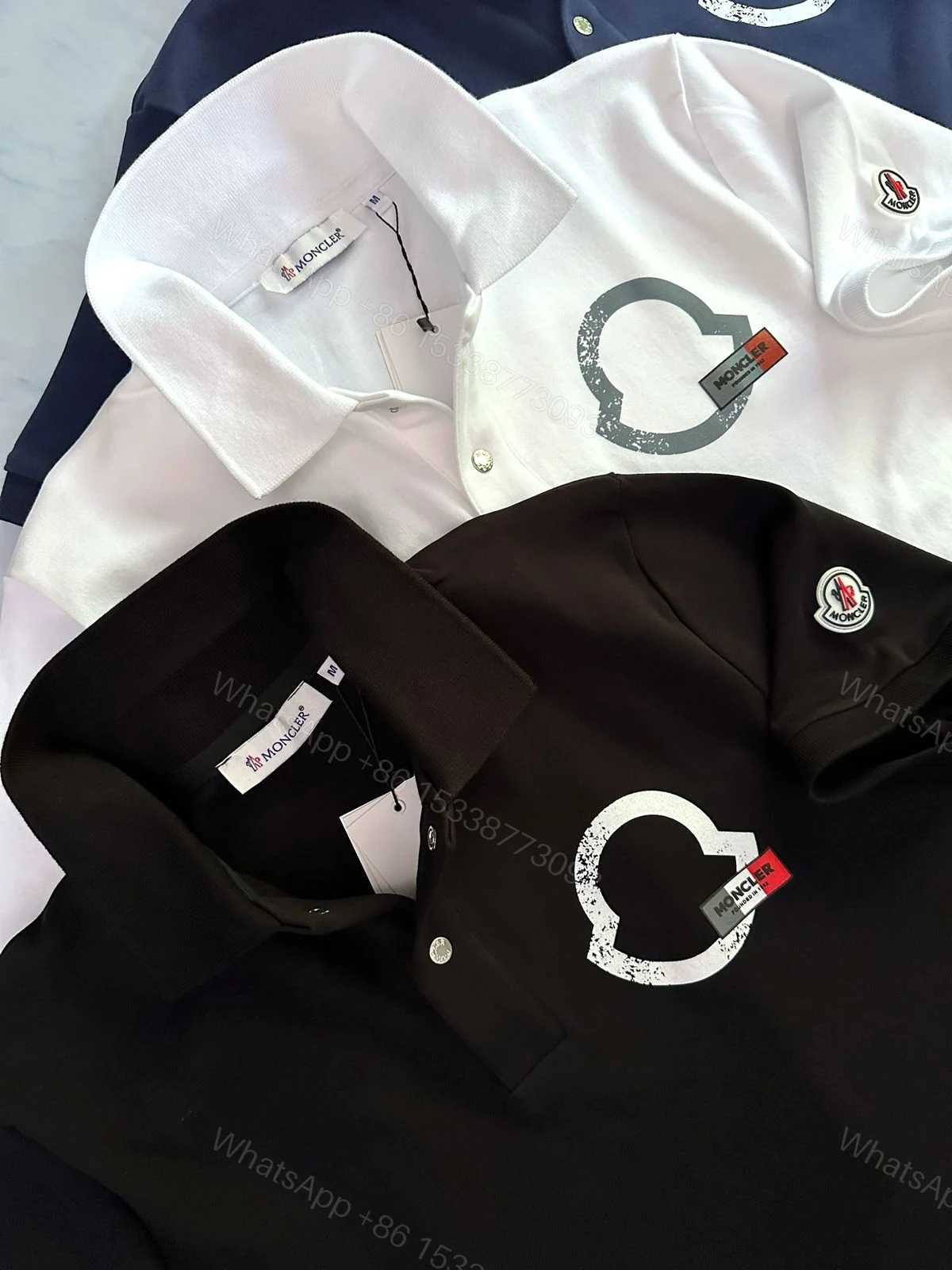 FIRST COPY MONCLER IMPORTED QUALITY 2025 POLO TEES — view 8