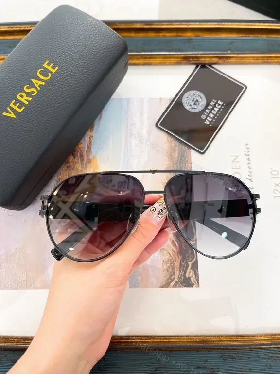 View 8 of Versace-Inspired Gradient Sunglasses: All-Day Comfort & Style