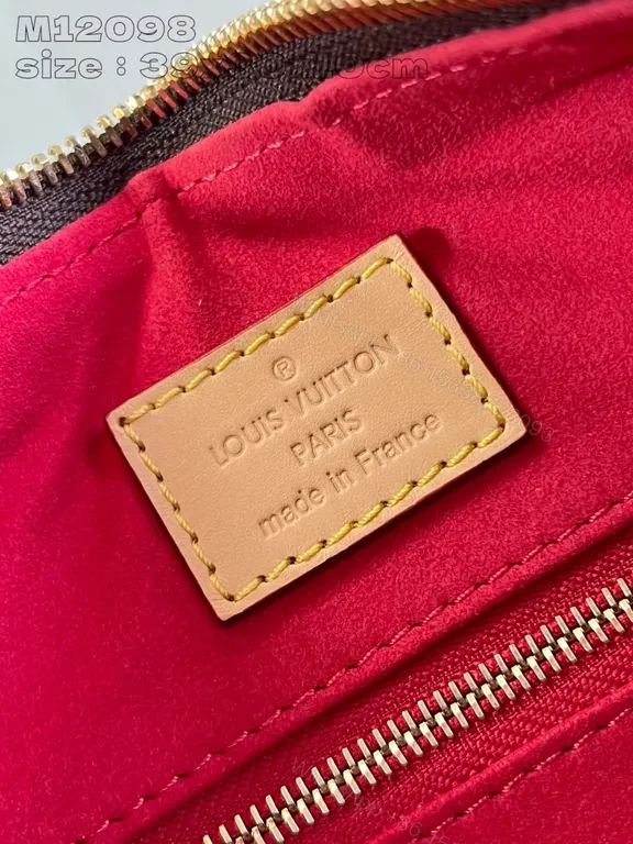 View 2 of Chic Monogram Canvas Shoulder Bag: Luxury Everyday Style