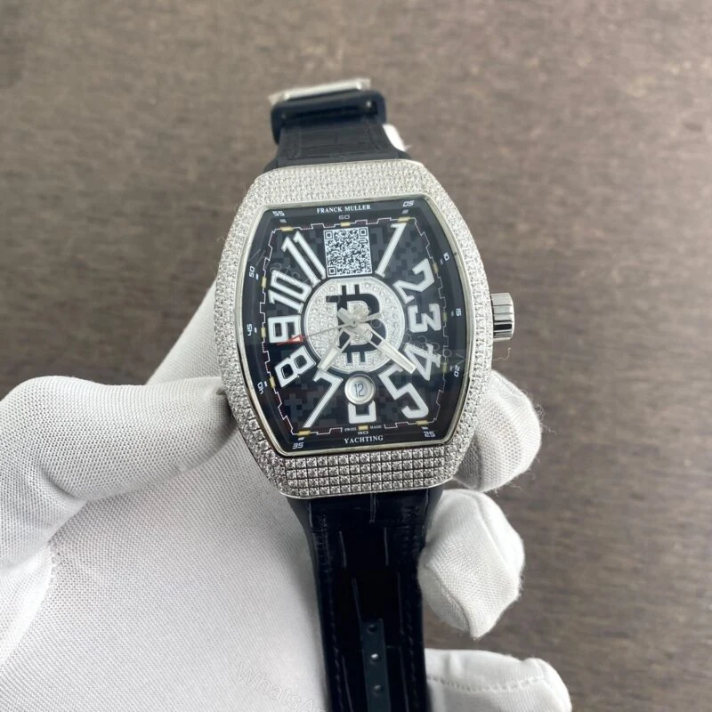 View 2 of Frank Muller Vanguard Bitcoin Black Dial 40mm Automatic