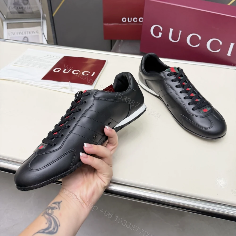 View 6 of Gucci Men Shift Trainers All Black L