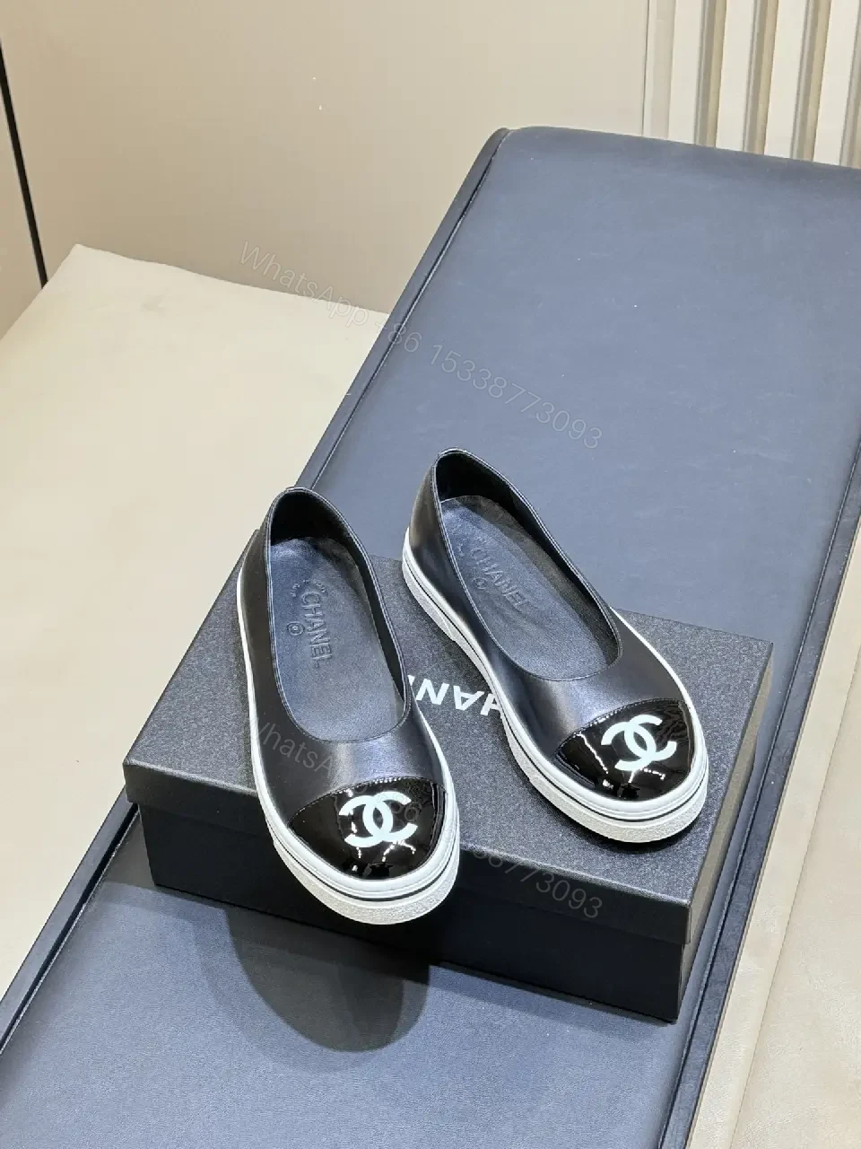View 5 of Chic Leather Slip-Ons: Luxe Everyday Comfort Shoes