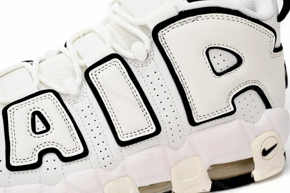 View 6 of Nike Air More Uptempo Summit White Black Sail DO6718-100