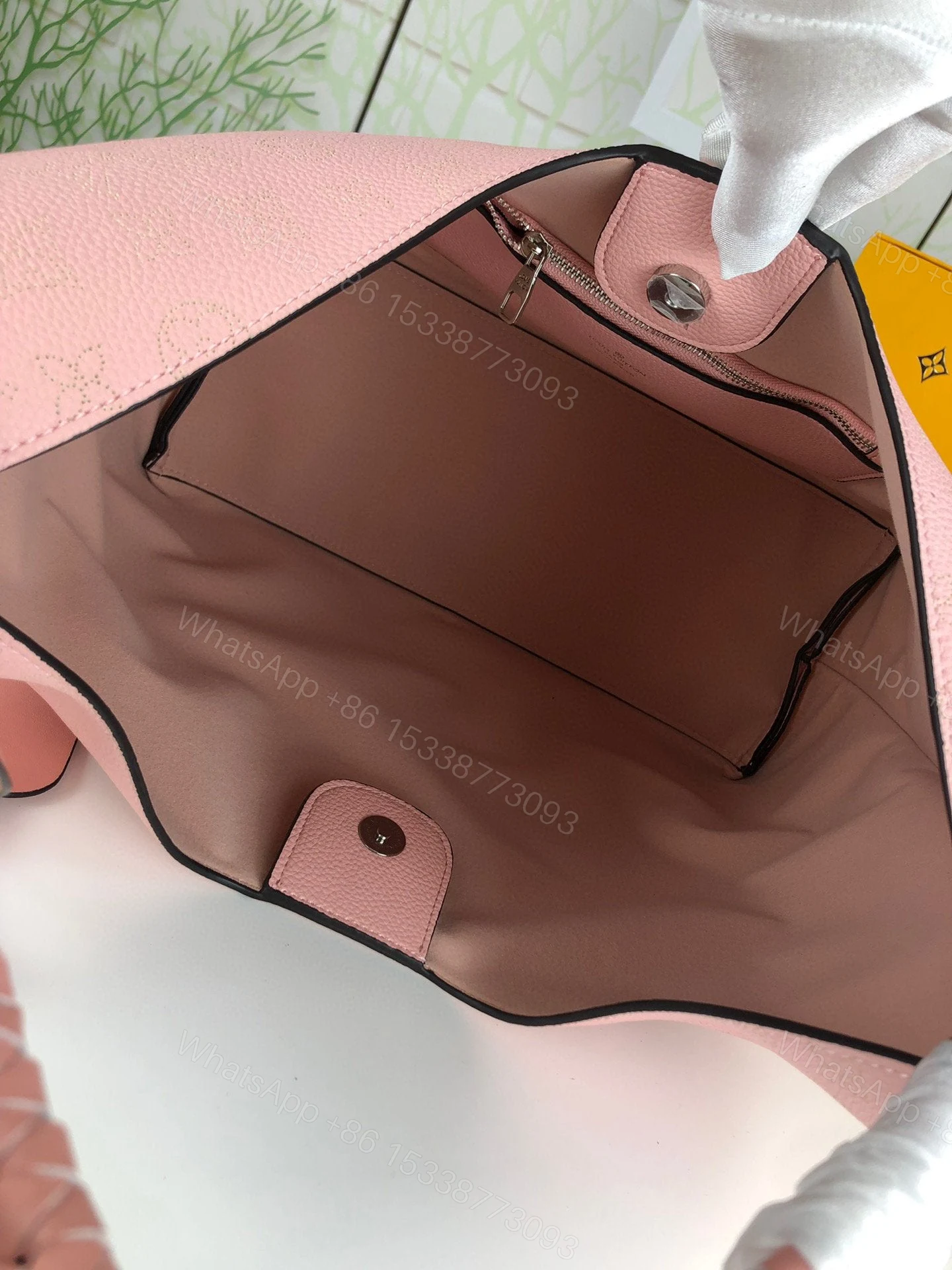View 5 of Louis Vuitton Carmel Hobo Bag ‘Mouse Grey’