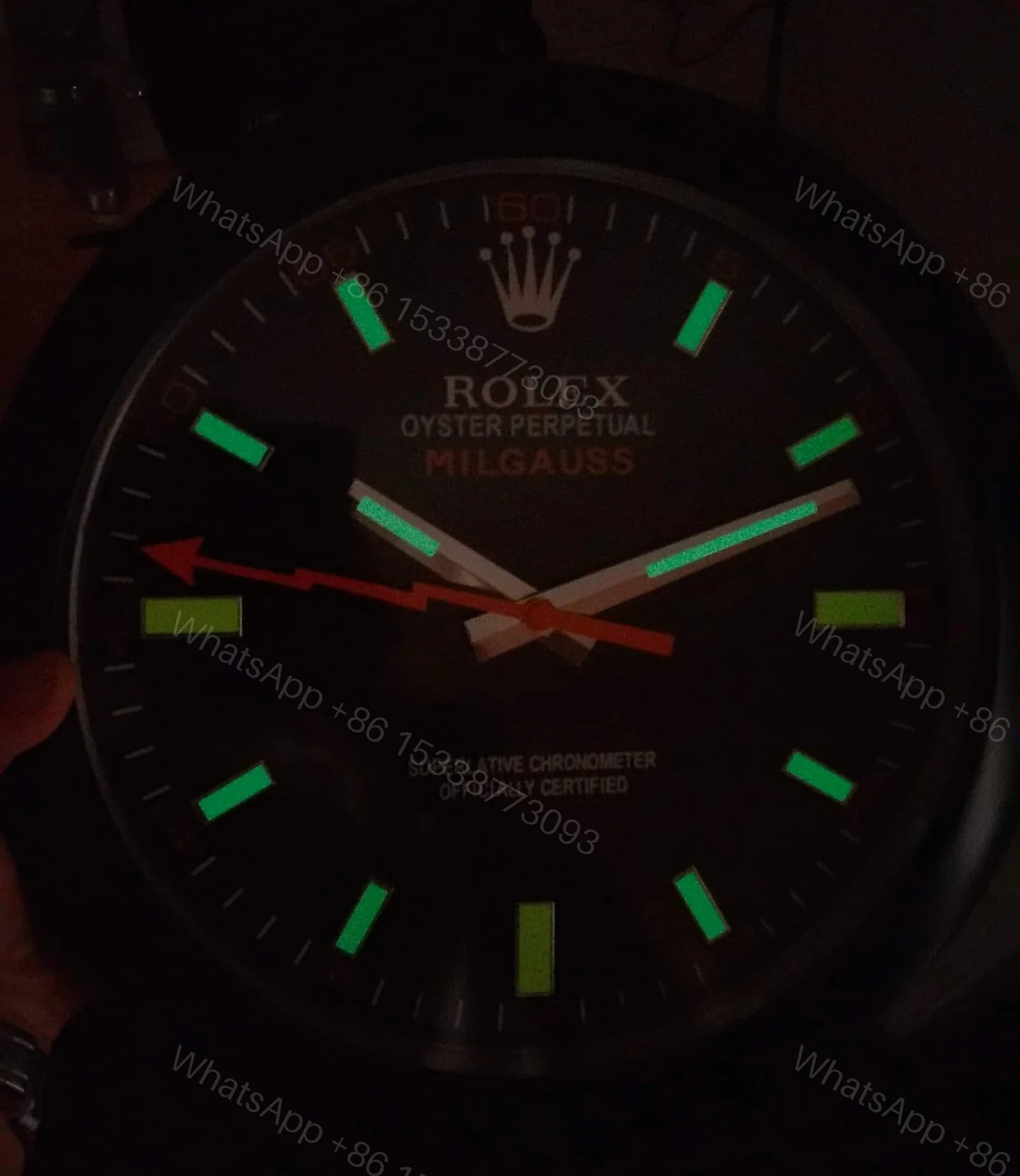 View 5 of ROLEX WALL CLOCK – MILGAUSS BLACK