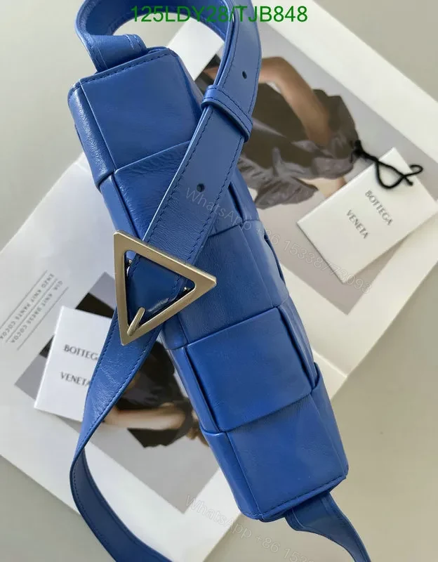 View 85 of Bottega Veneta Premium Nappa Leather Intrecciato Weave Bag with Magnetic Fastening BV9101