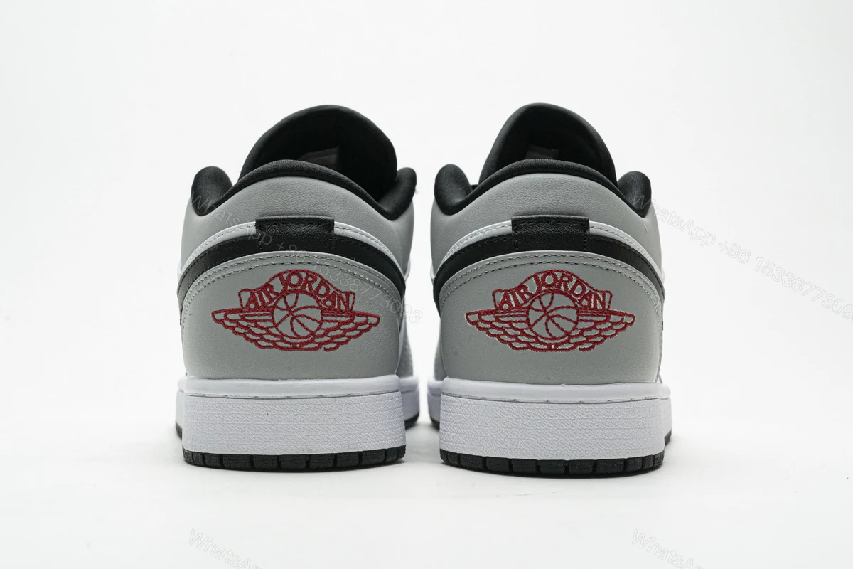 View 3 of Air Jordan 1 Low Light Smoke Grey 553558-030