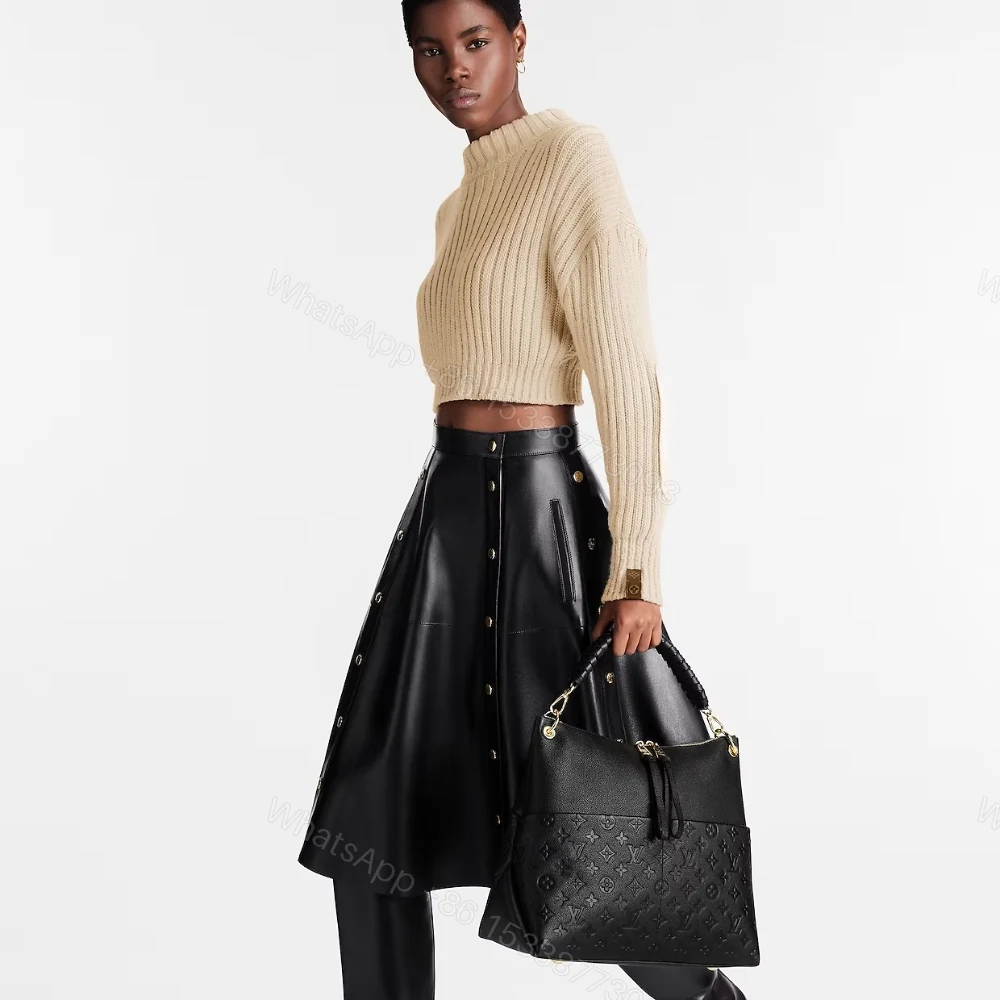 View 7 of Louis Vuitton Maida Hobo Bag Black 32Cm M45522