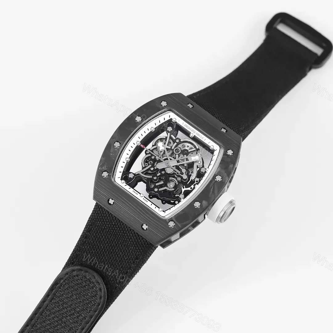 View 8 of APS Factory KU+ Carbon Fiber Black Skeleton Watch
