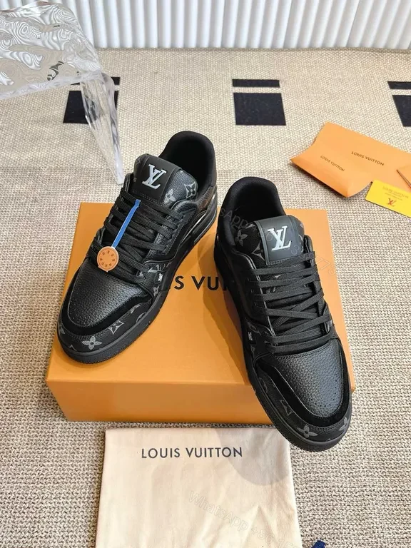 View 9 of Boldly Modern Louis Vuitton-Inspired Sneaker: Luxe Comfort
