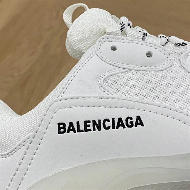 View 5 of BALENCIAGA MEN’S TRIPLE S SNEAKER CLEAR SOLE – BB191