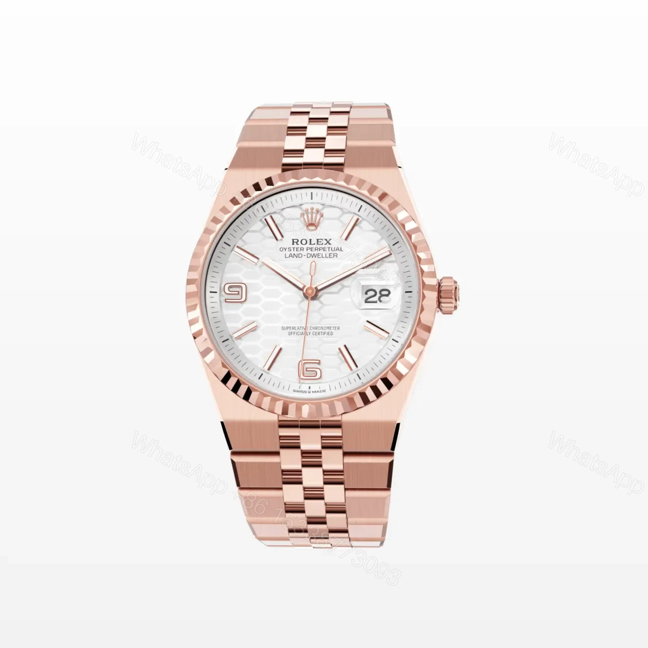 View 2 of Rolex Land-Dweller 36 mm Everose gold (2025)