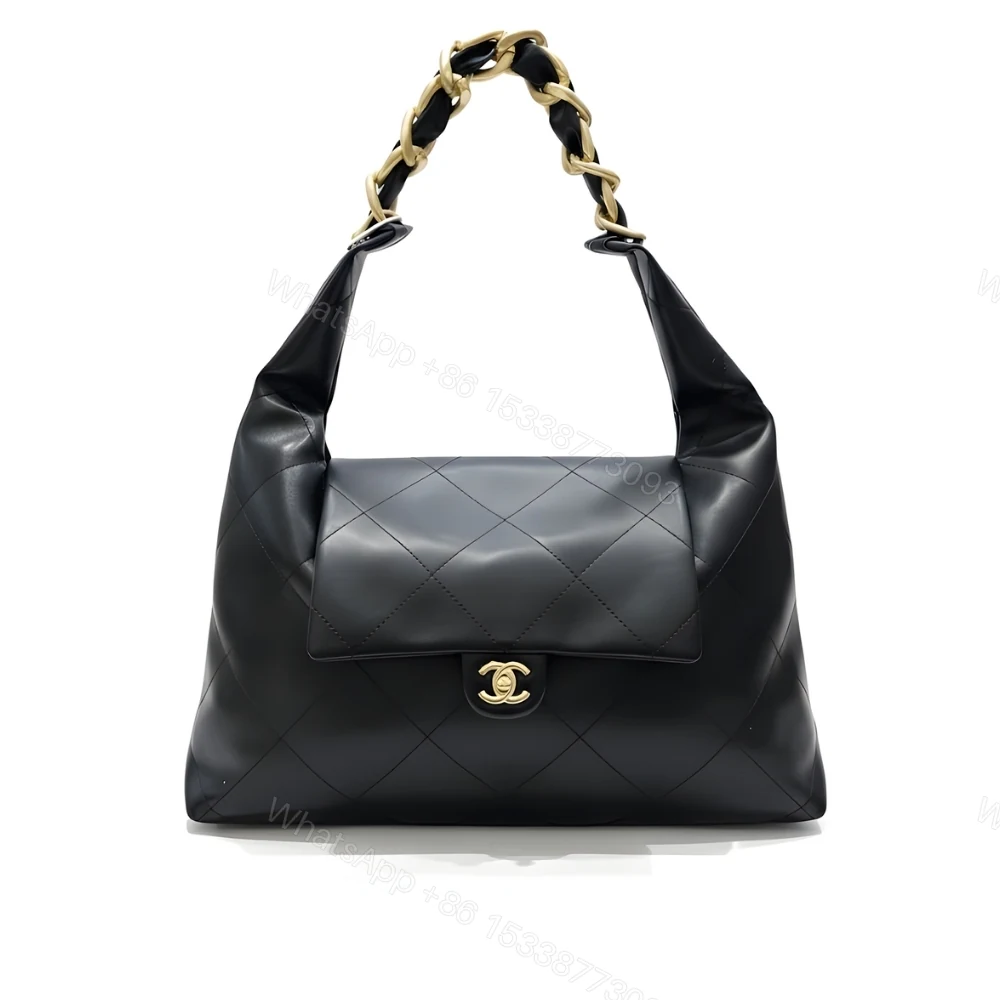 Chanel Maxi Hobo Bag Black 43Cm — view 1