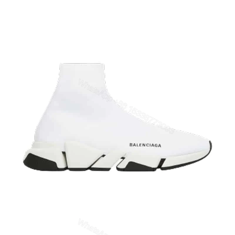 BALENCIAGA SPEED 2.0 SNEAKER IN WHITE – BB143 — view 1