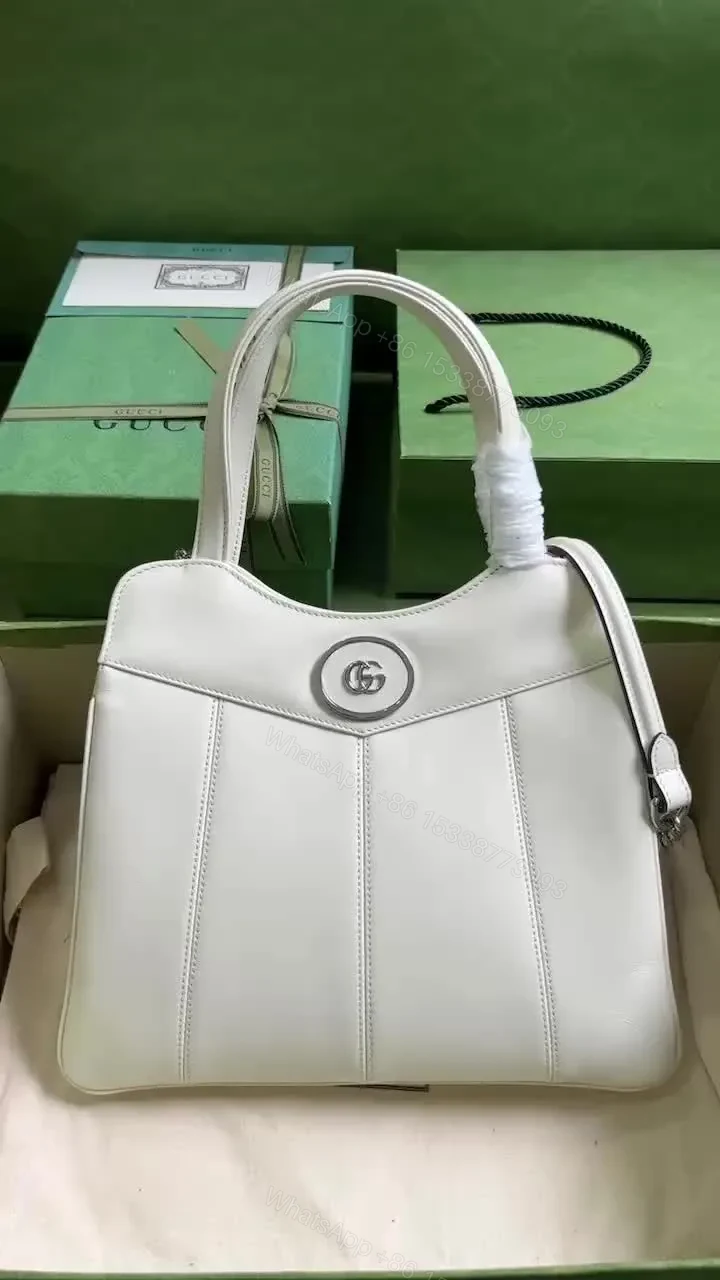 View 4 of Gucci Black Small Tote Bag crafted from Cowhide 745918