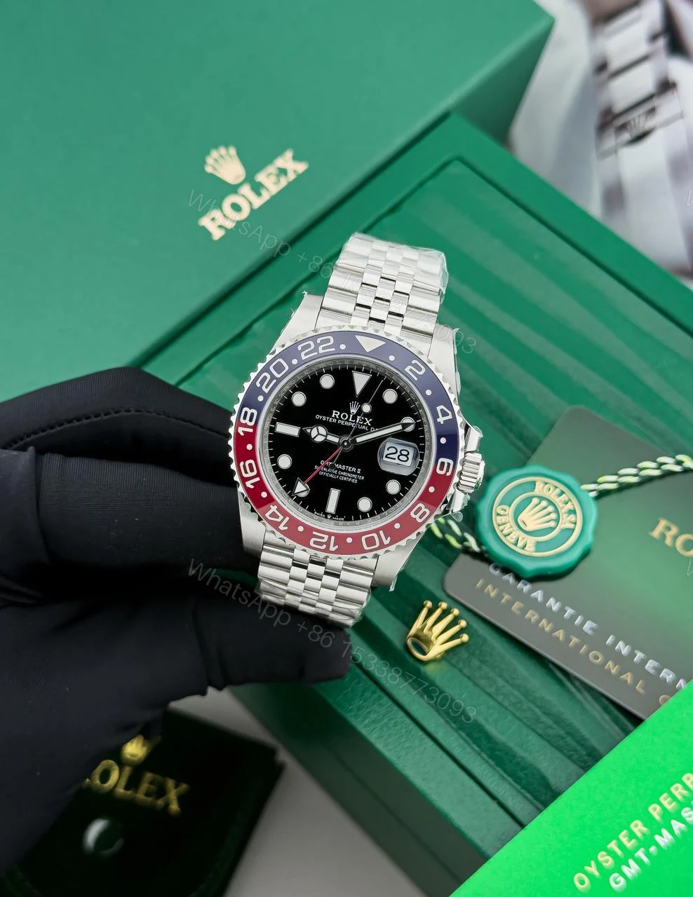 Rolex GMT Master II Pepsi Oyster Super Clones — view 1