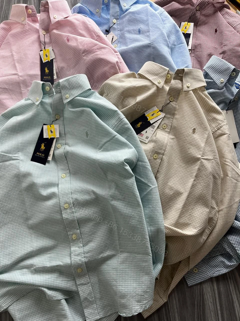 View 7 of FIRST COPY RALPH LAUREN PIN CHECK SHIRT