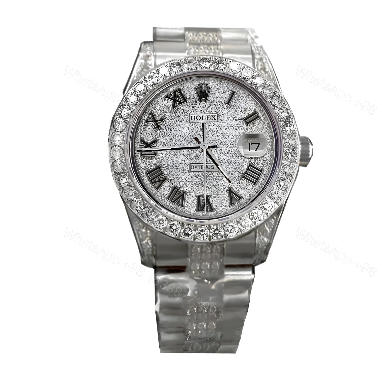 Rolex Datejust 41 Diamond Replica — view 1