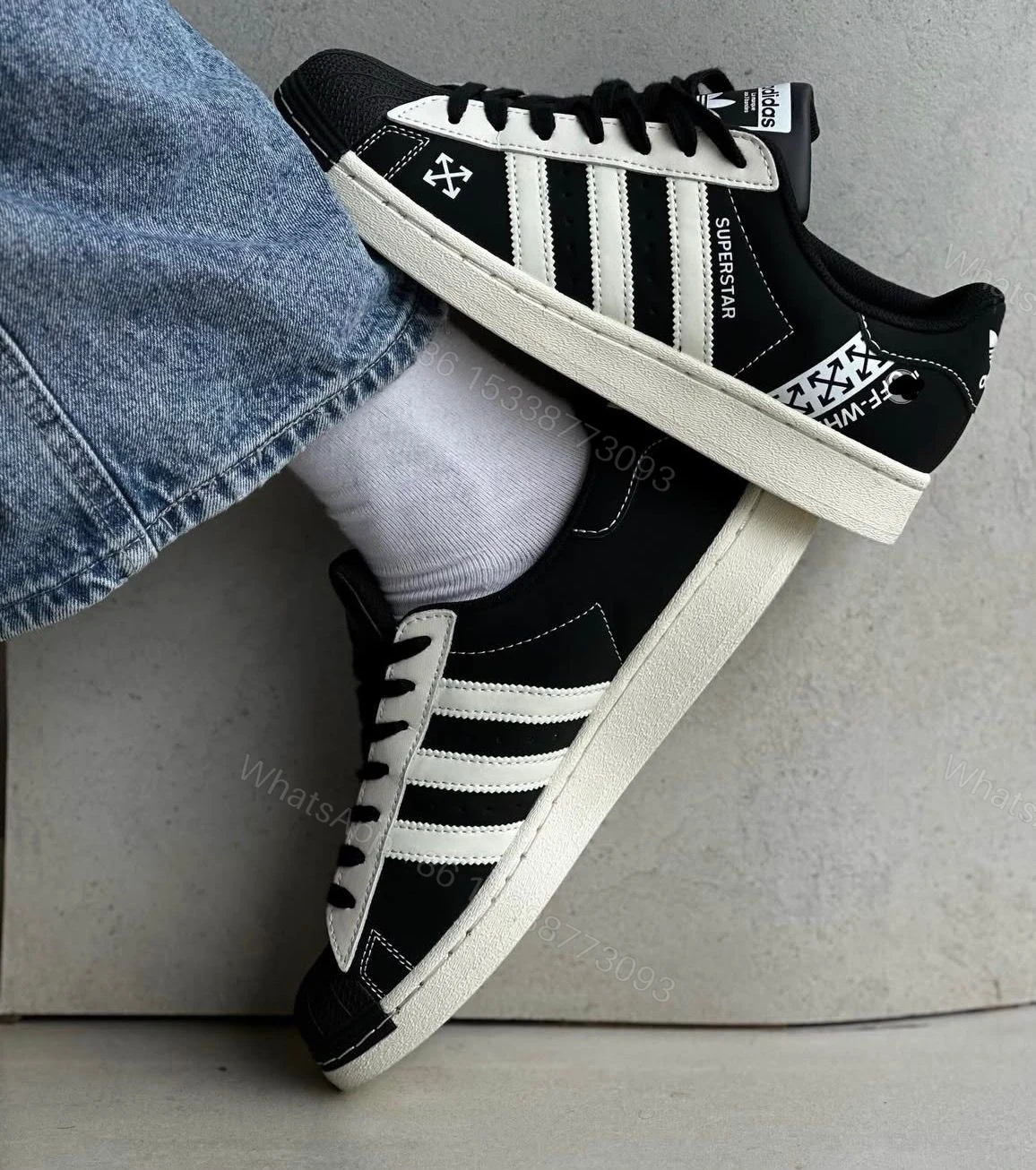 View 8 of First Copy Adidas Superstar Off White