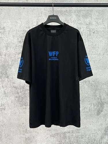 View 6 of Balenciaga Clothes 2026 World Food Programme Charity Limited Edition T-shirt Black/Apricot