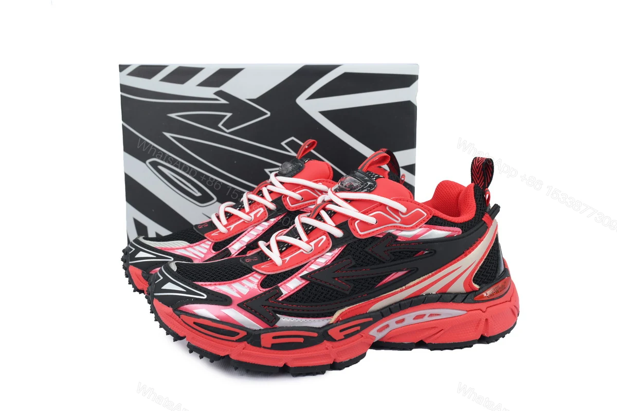 View 5 of OFF-WHITE Out Of Black Red OMIA295V24 FAB00 11025