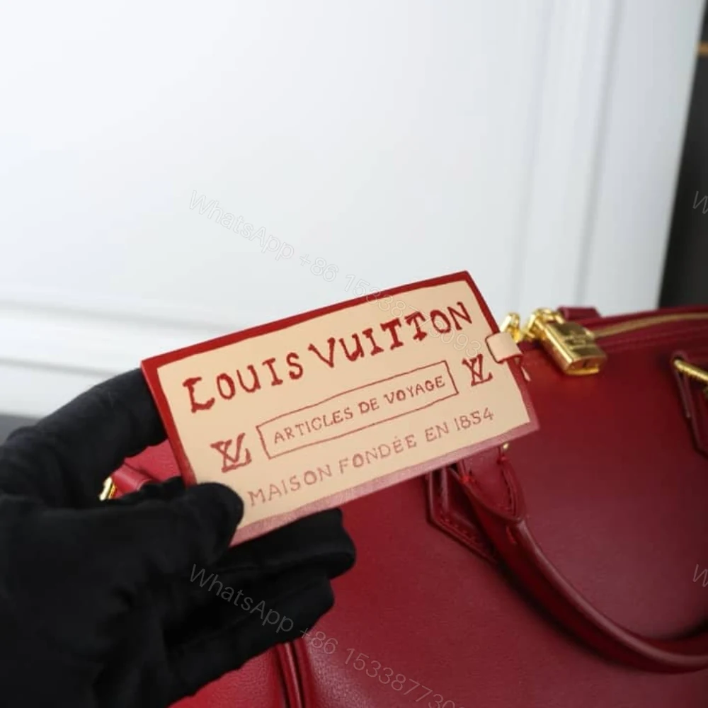 View 7 of Louis Vuitton Speedy Soft 30 Plum 30Cm M25766