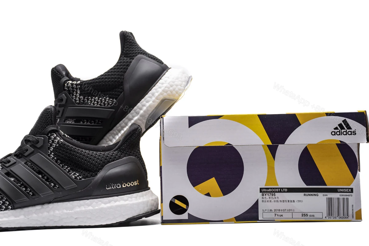 Adidas Ultra Boost 2.0 Black Reflective BY1795 — view 2